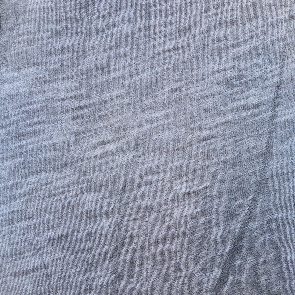 Chico's Navy Blue V-Neck Short Sleeve Dress Size 3 (16) Embroidery Washed Style - Picture 6 of 13